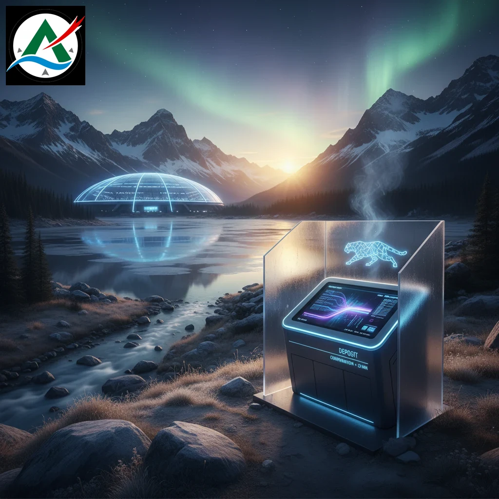 Cryptocurrency cashier screen showing Bitcoin and Litecoin deposit options